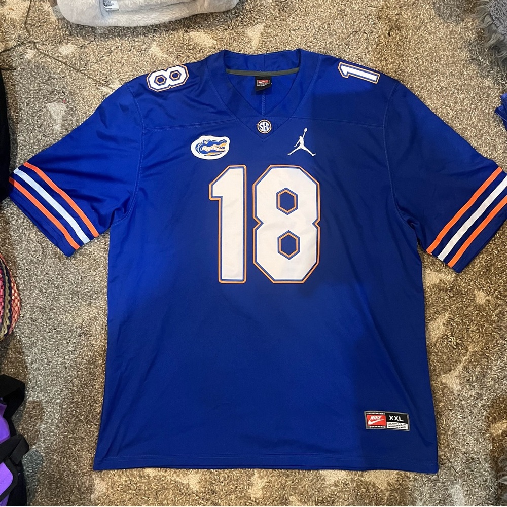 Nike Blue Florida Gators XXL Sports Jersey